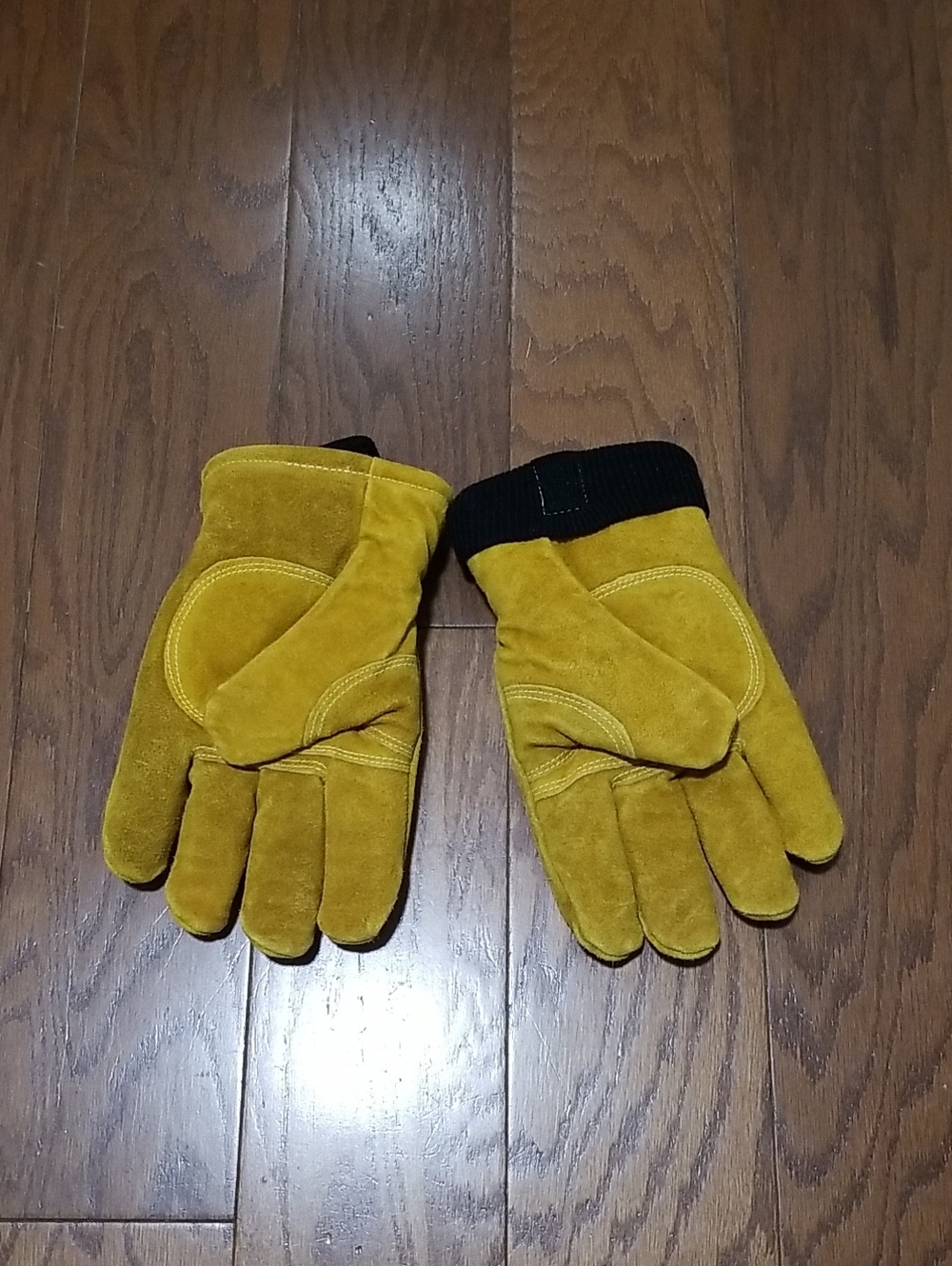 ✔NEW! RefrigiWear Refrigiwear 0319 INSULATED COWHIDE GLOVE GOLD LARGE - Picture 4 of 4